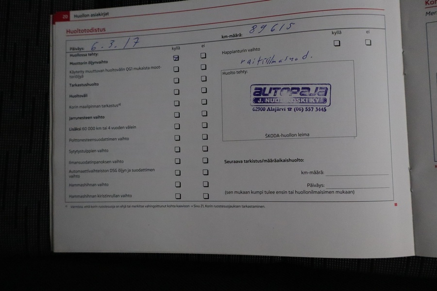 Skoda Octavia vaihtoauto