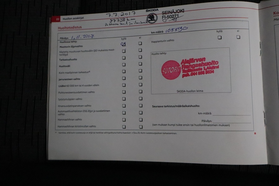 Skoda Octavia vaihtoauto