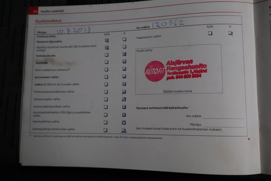 Skoda Octavia vaihtoauto