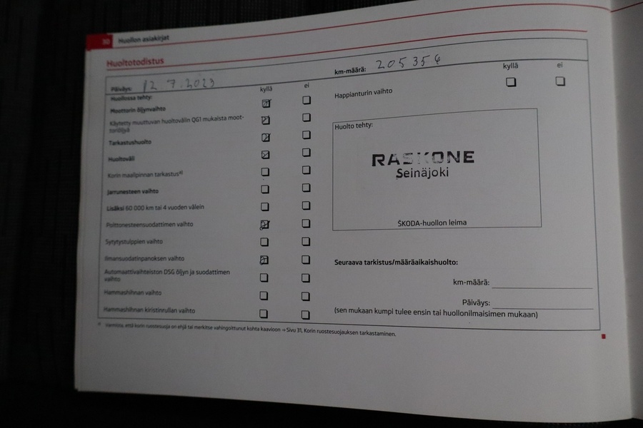 Skoda Octavia vaihtoauto