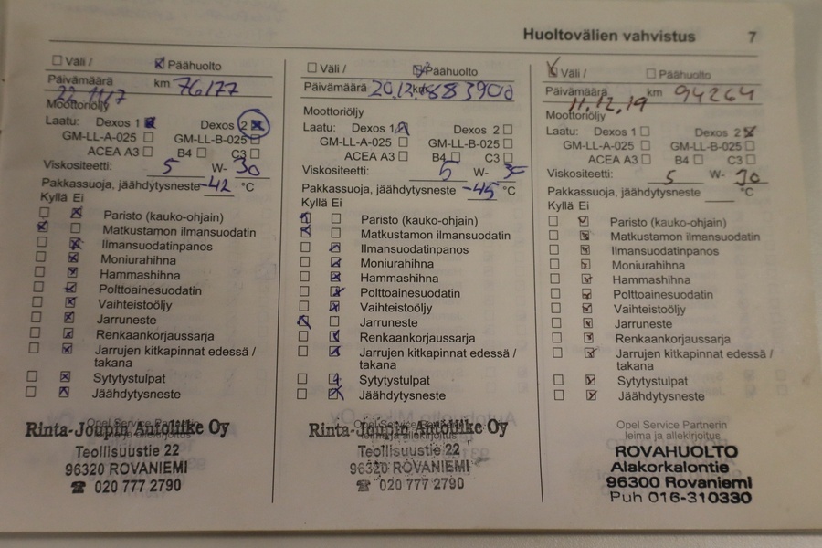 Opel Astra vaihtoauto