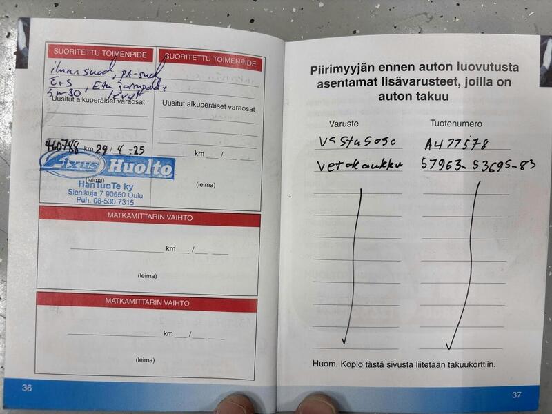 Toyota Avensis vaihtoauto