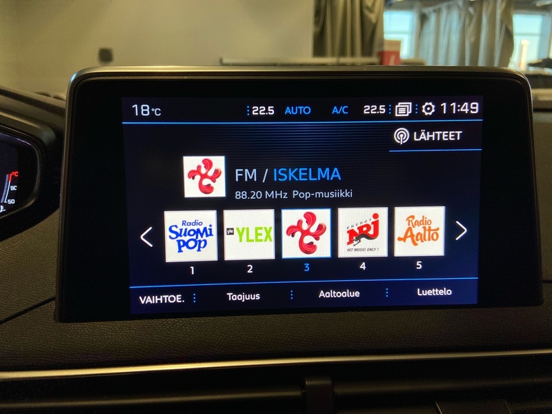 Peugeot 5008 vaihtoauto