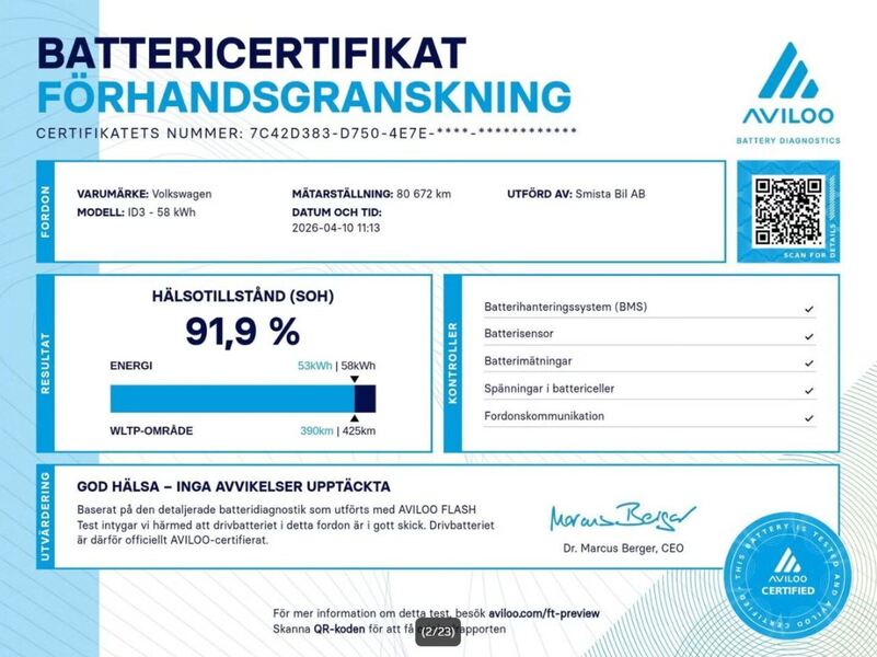 Volkswagen ID.3 vaihtoauto