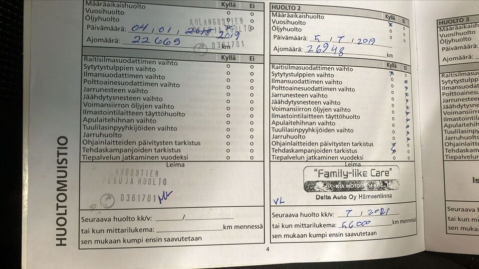 Kia Sportage vaihtoauto