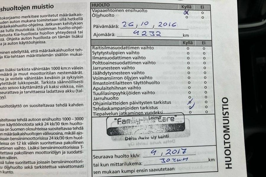 Kia Venga vaihtoauto