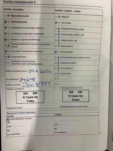 Volkswagen Golf vaihtoauto