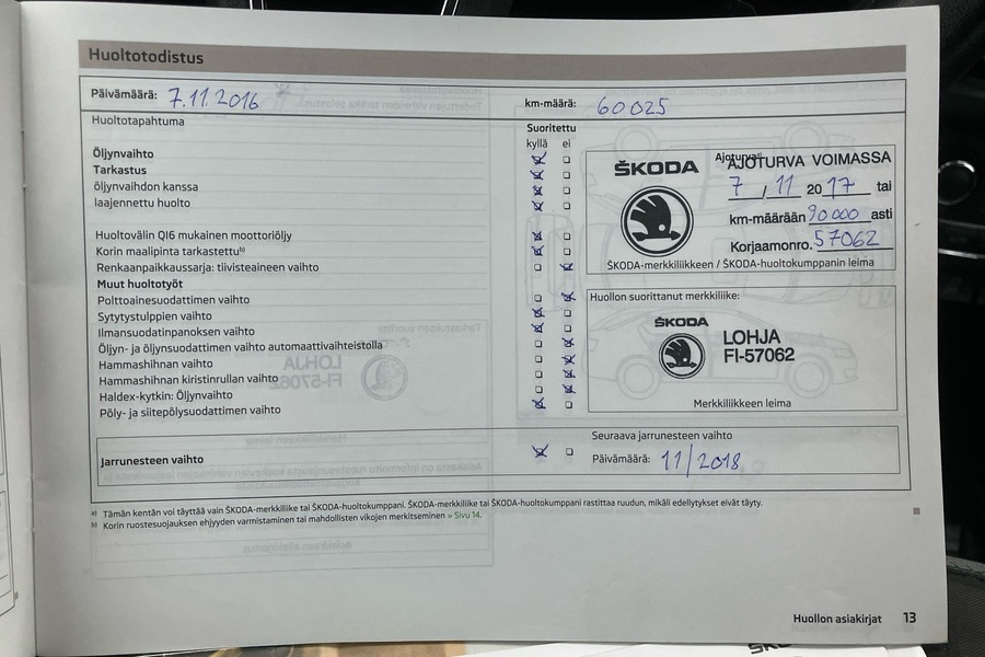 Skoda Rapid vaihtoauto