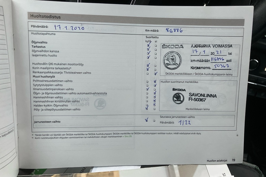 Skoda Rapid vaihtoauto