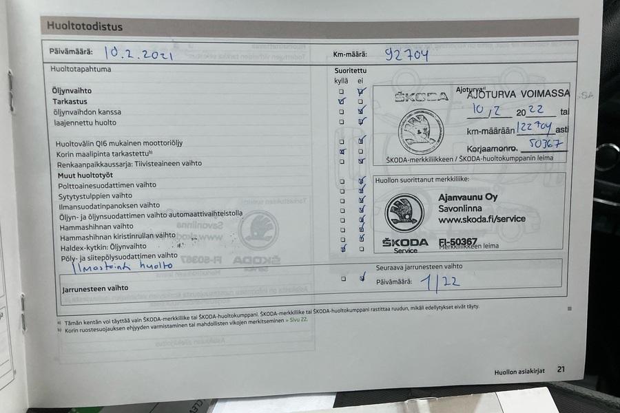 Skoda Rapid vaihtoauto