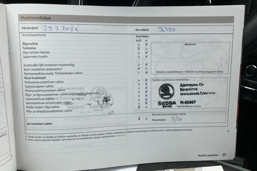 Skoda Rapid vaihtoauto