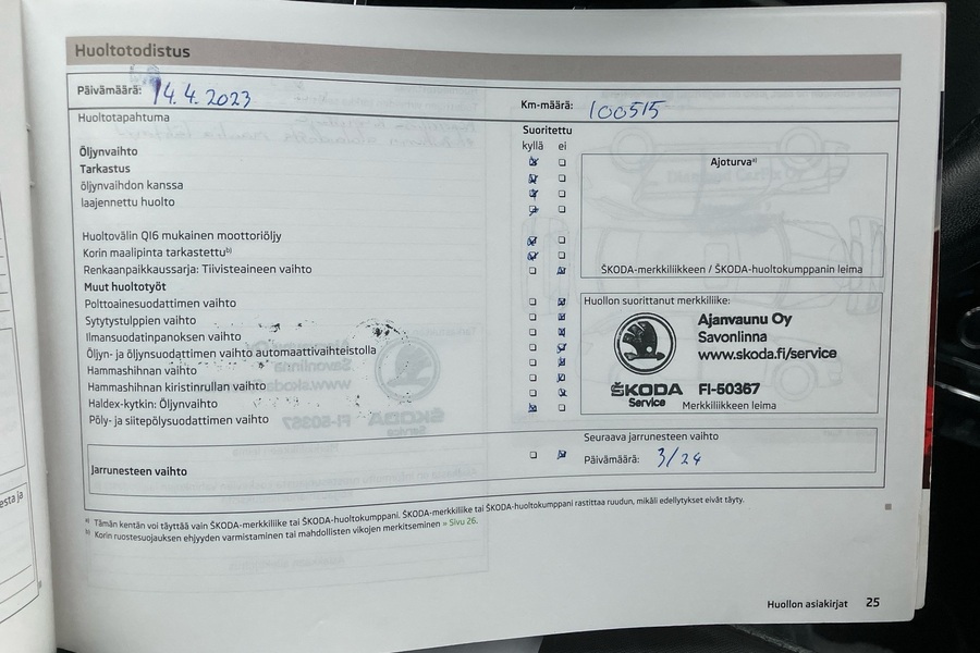 Skoda Rapid vaihtoauto