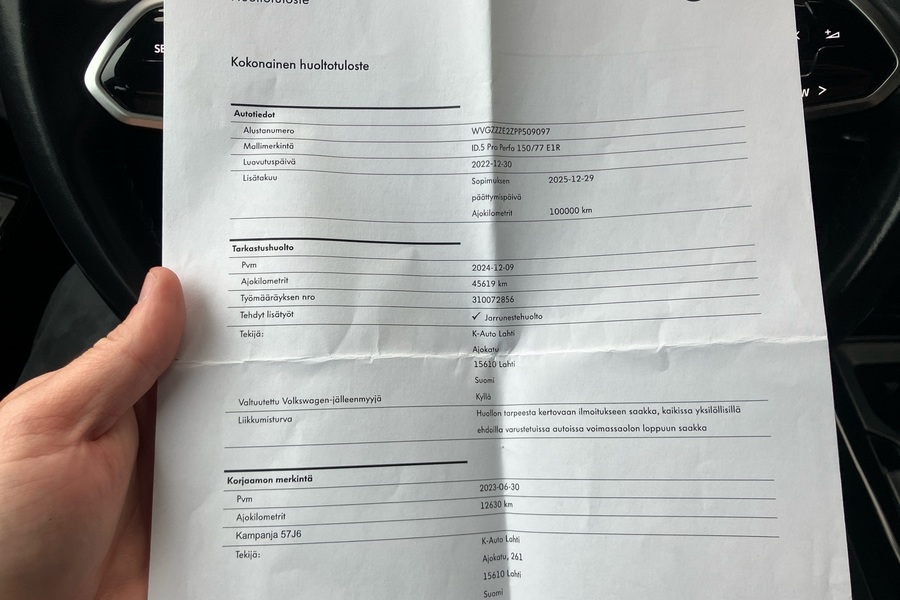 Volkswagen ID.5 vaihtoauto