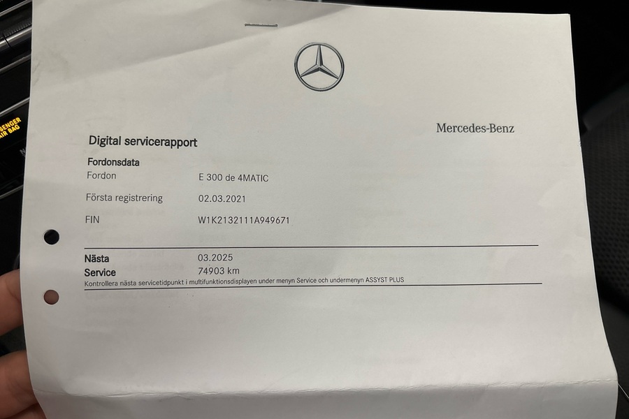 Mercedes-Benz E vaihtoauto
