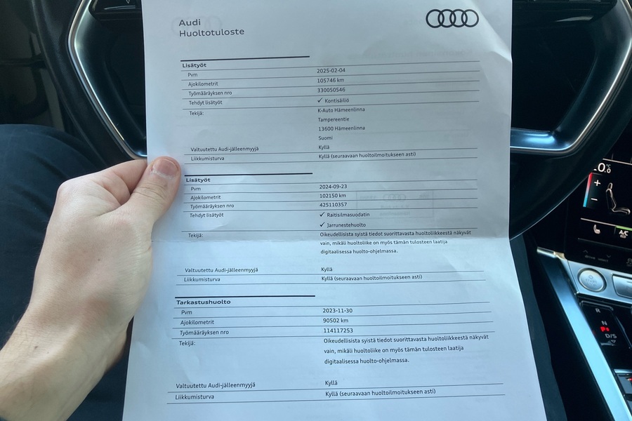Audi e-tron vaihtoauto