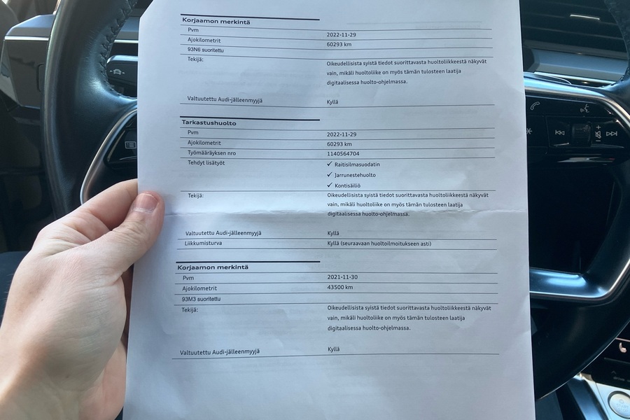 Audi e-tron vaihtoauto