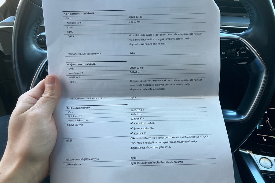 Audi e-tron vaihtoauto