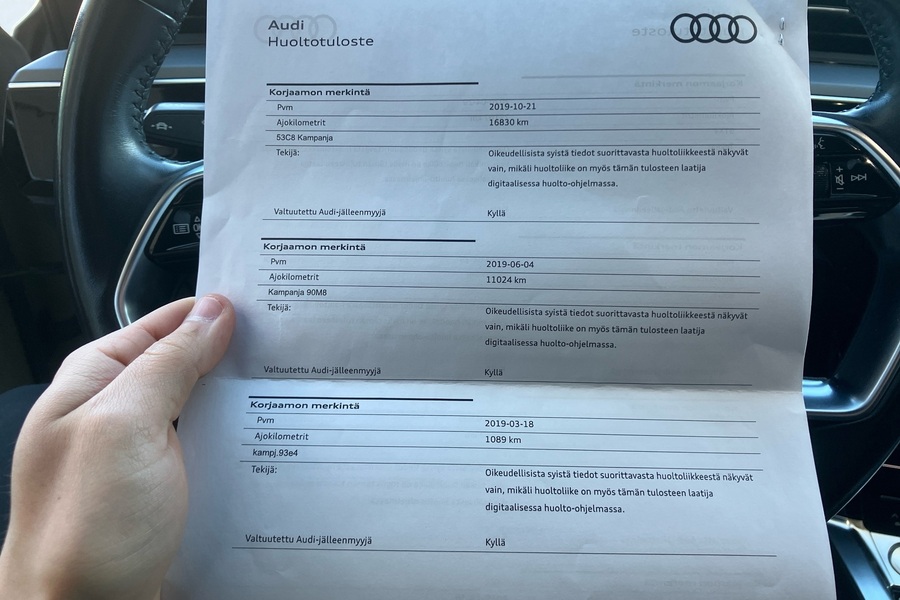 Audi e-tron vaihtoauto