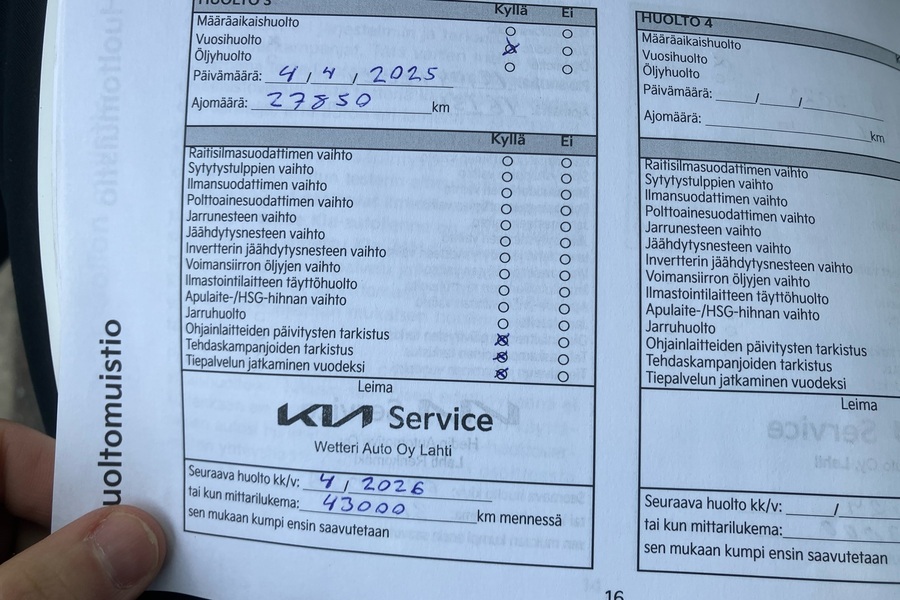 Kia Sportage vaihtoauto