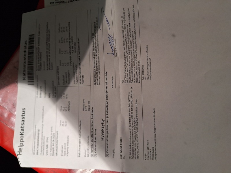 Isuzu D-Max vaihtoauto