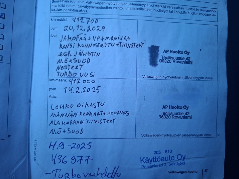 Volkswagen Crafter vaihtoauto