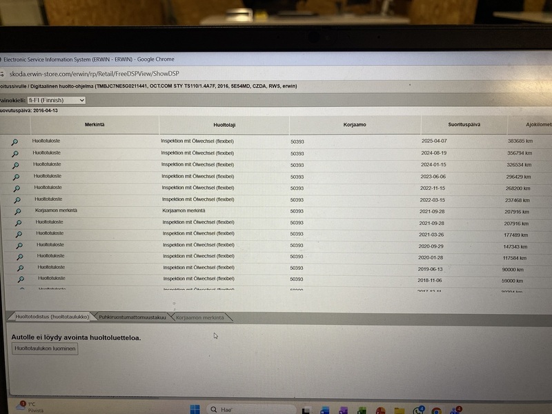 Skoda Octavia vaihtoauto