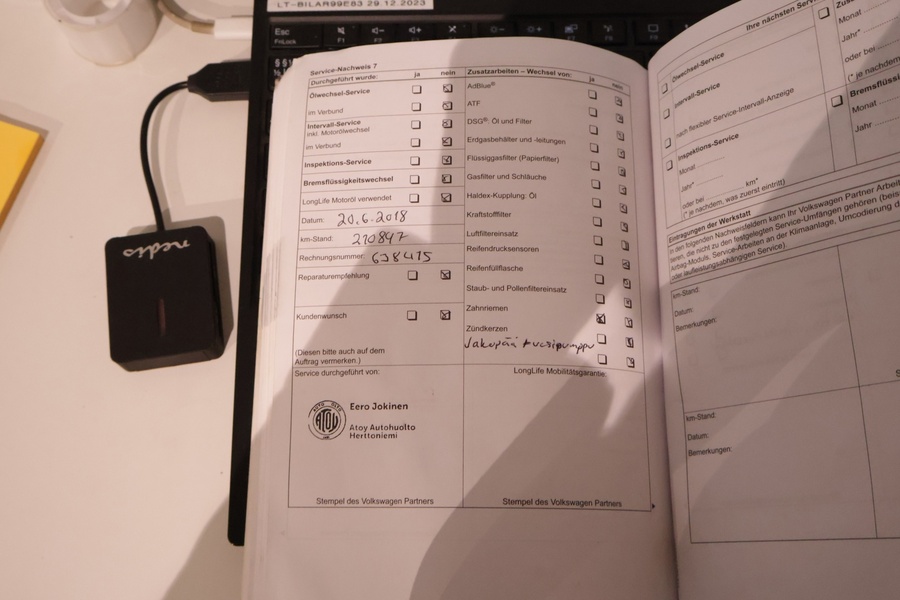 Volkswagen Passat vaihtoauto