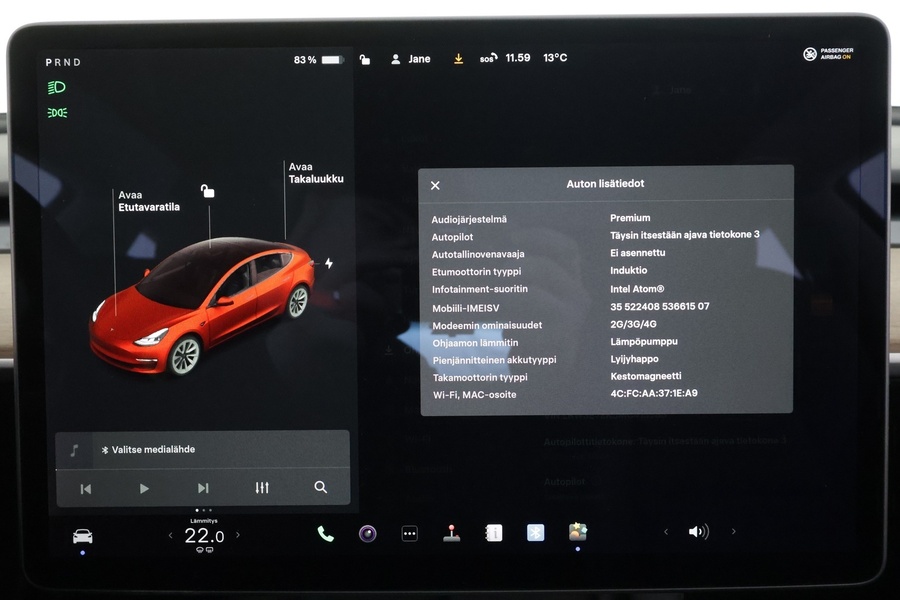 Tesla Model 3 vaihtoauto