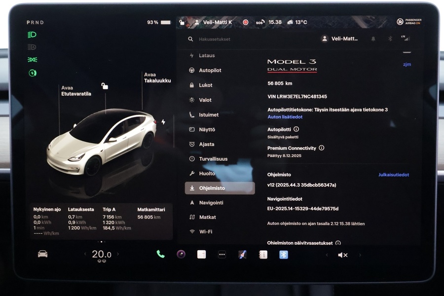 Tesla Model 3 vaihtoauto