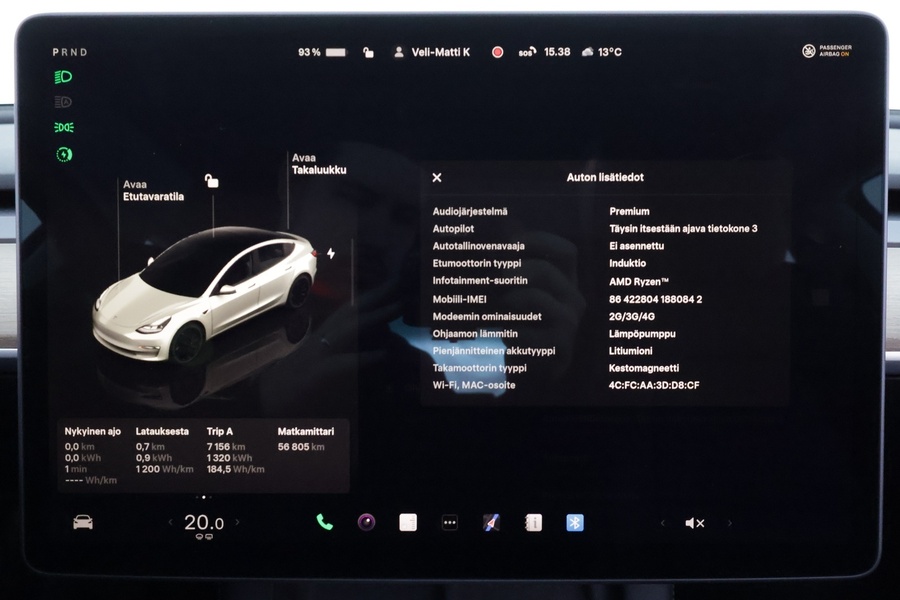 Tesla Model 3 vaihtoauto