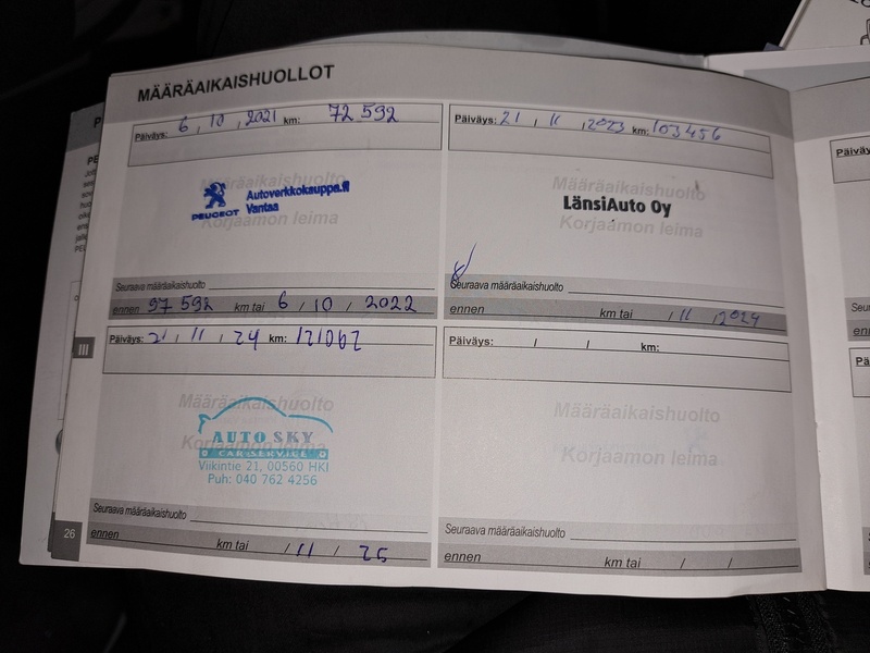 Peugeot 5008 vaihtoauto