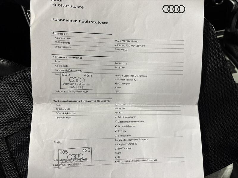 Audi A5 vaihtoauto