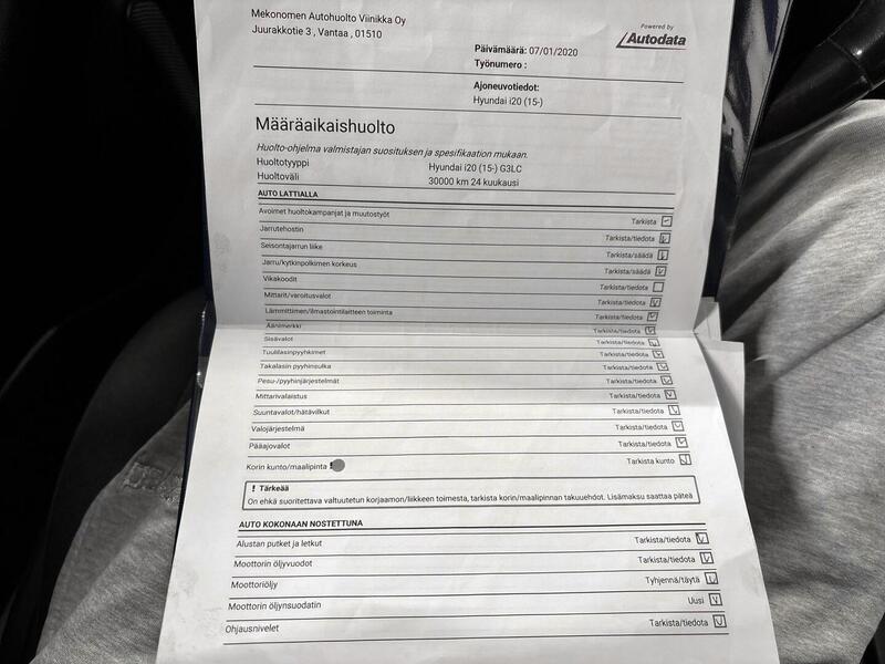 Hyundai i20 vaihtoauto