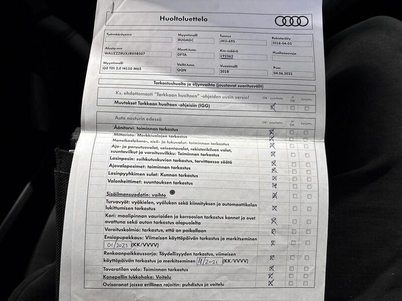 Audi Q3 vaihtoauto