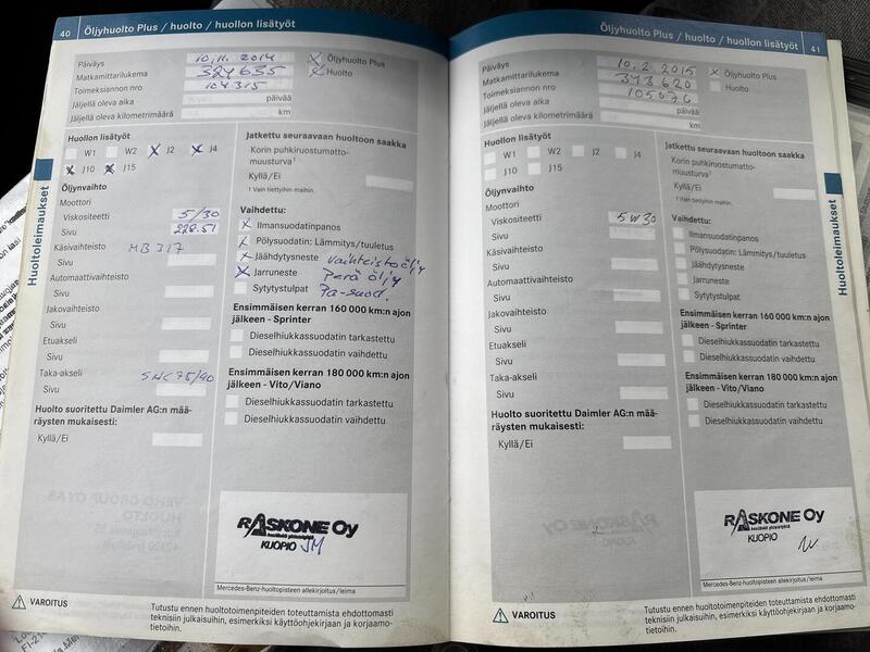 Mercedes-Benz Sprinter vaihtoauto