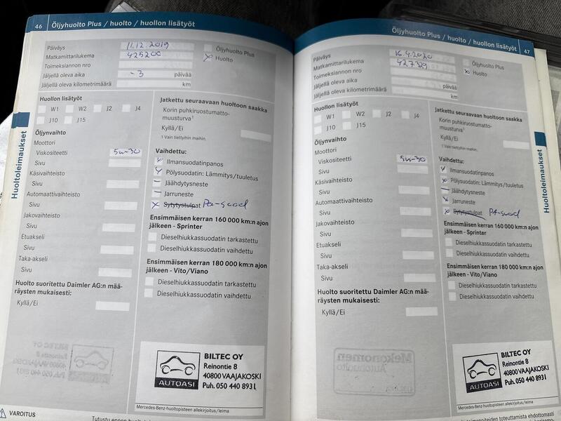 Mercedes-Benz Sprinter vaihtoauto