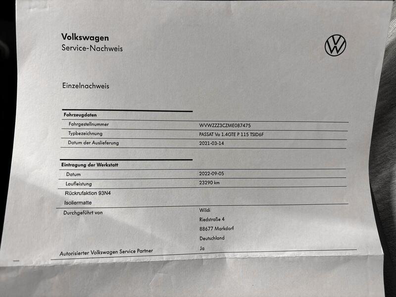 Volkswagen Passat vaihtoauto