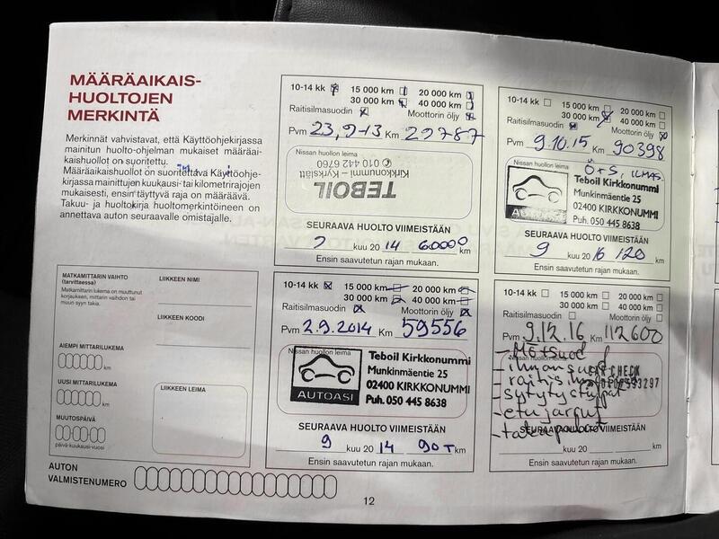 Nissan Qashqai vaihtoauto