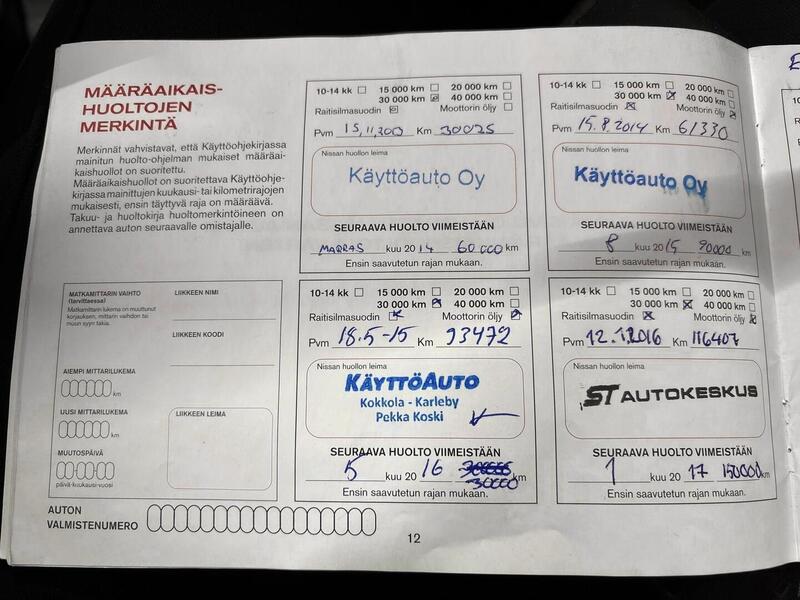 Nissan Qashqai+2 vaihtoauto