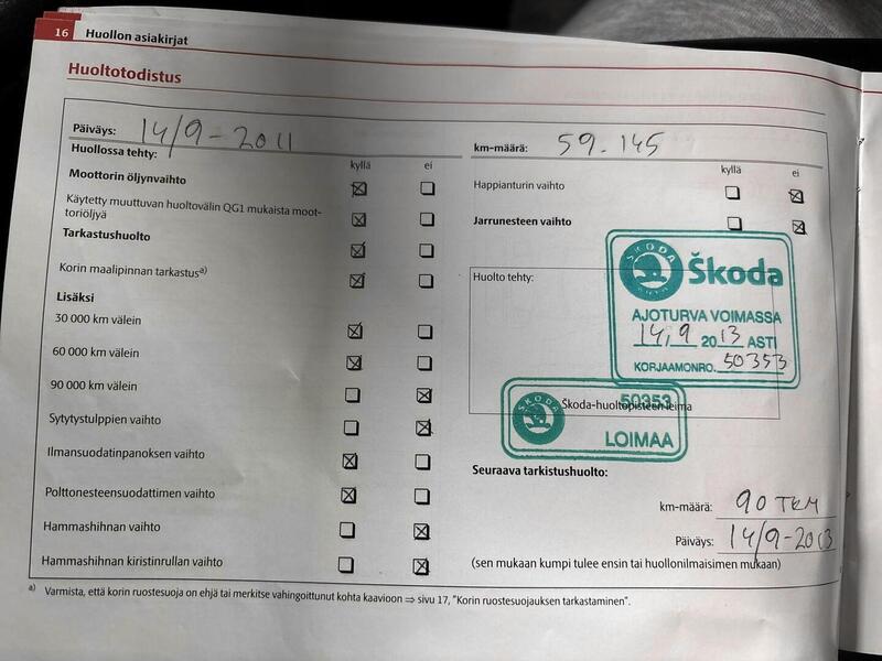 Skoda Yeti vaihtoauto