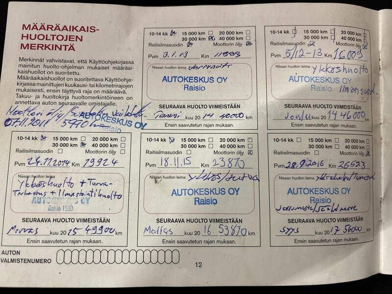 Nissan Qashqai vaihtoauto