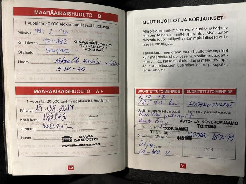 Toyota Hiace vaihtoauto