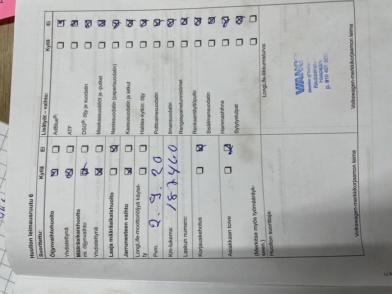 Volkswagen Golf vaihtoauto