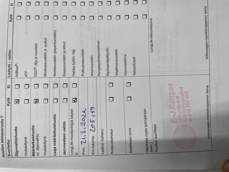 Volkswagen Golf vaihtoauto