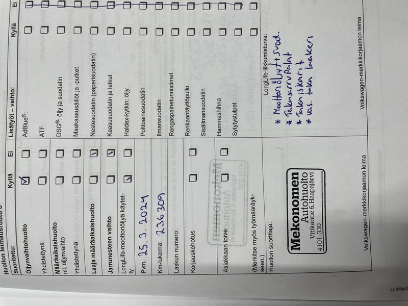 Volkswagen Golf vaihtoauto