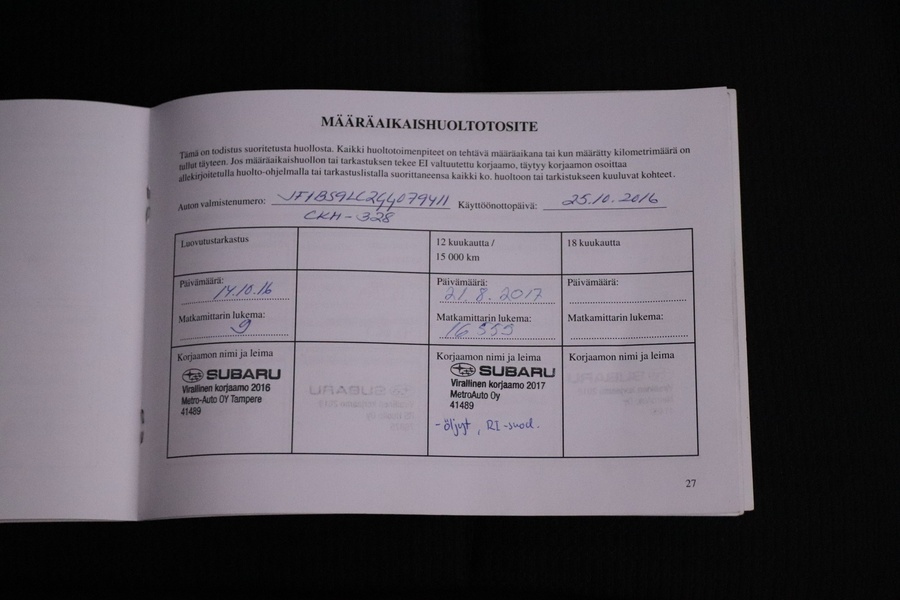 Subaru Outback vaihtoauto