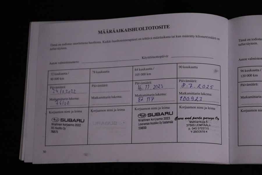 Subaru Outback vaihtoauto