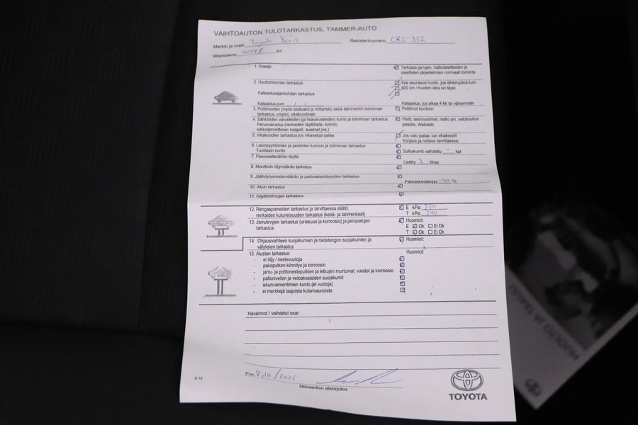 Toyota Yaris vaihtoauto