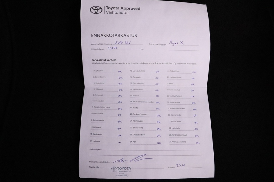 Toyota Aygo X vaihtoauto