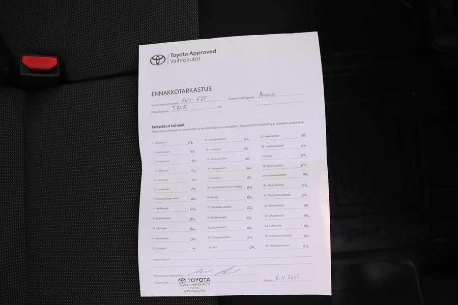 Toyota Proace vaihtoauto